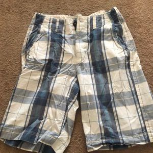 Plaid shorts
